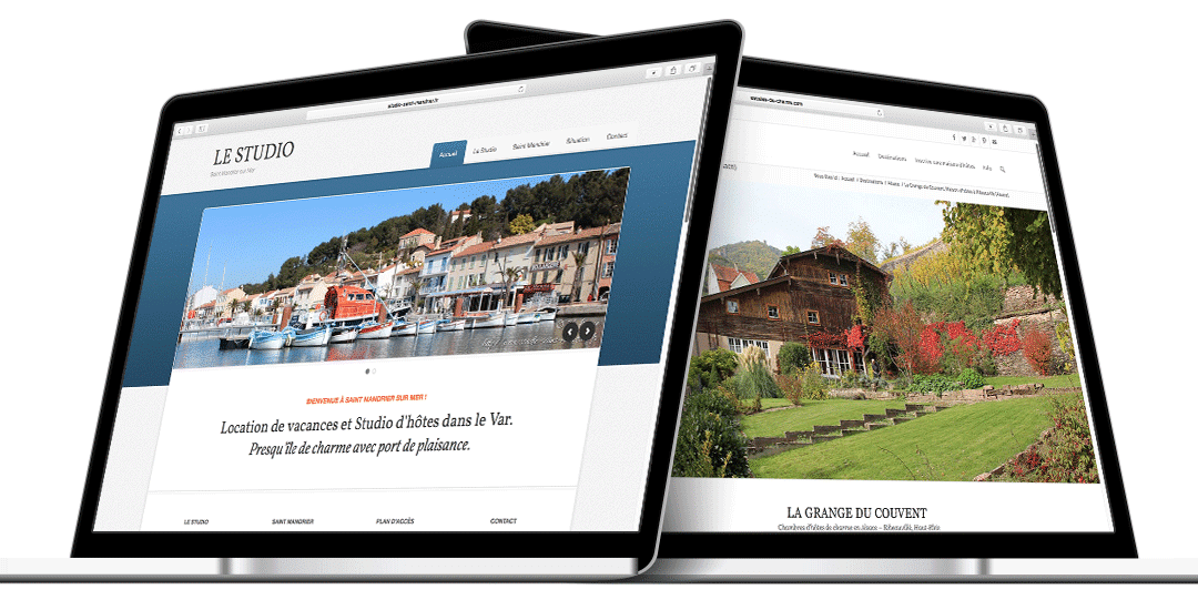 Création de site Internet pour maison d'hôtes, gîte et location de vacances
